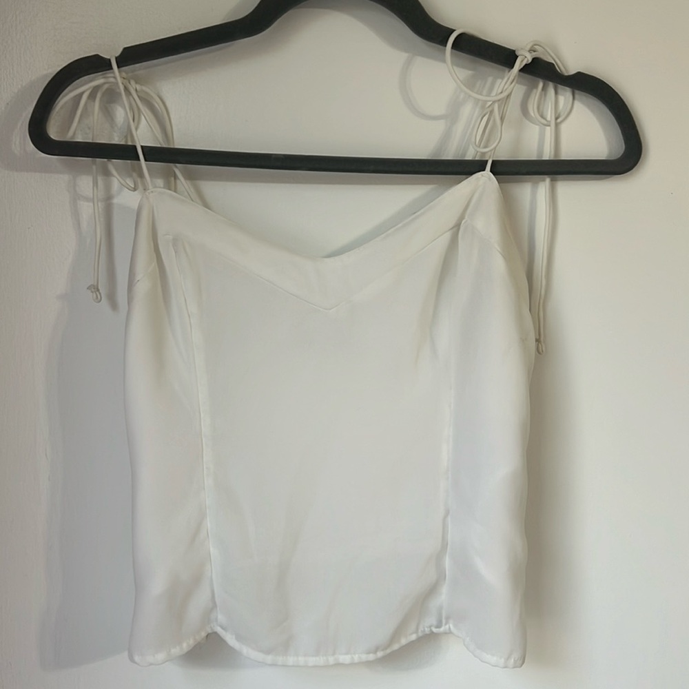 Abercrombie & Fitch Top Tie Shoulders XS
